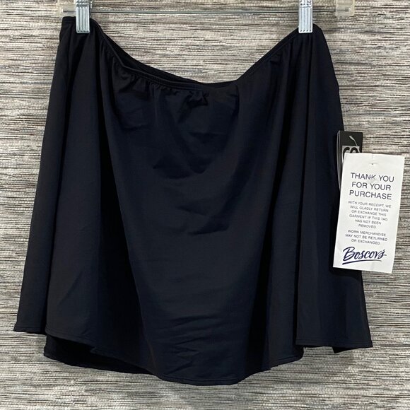 COCO REEF Swimwear womens 3XL NWT Black bottom/skirt combo - Picture 1 of 4
